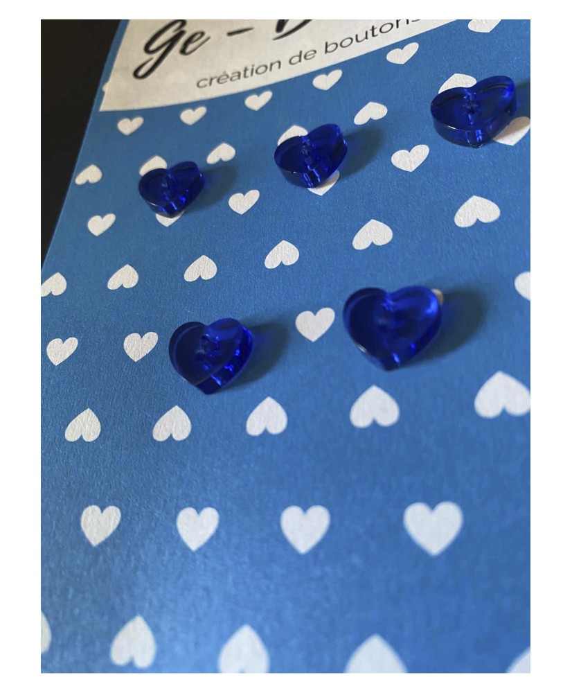 coeur bleu
