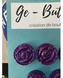Babs violette paillette