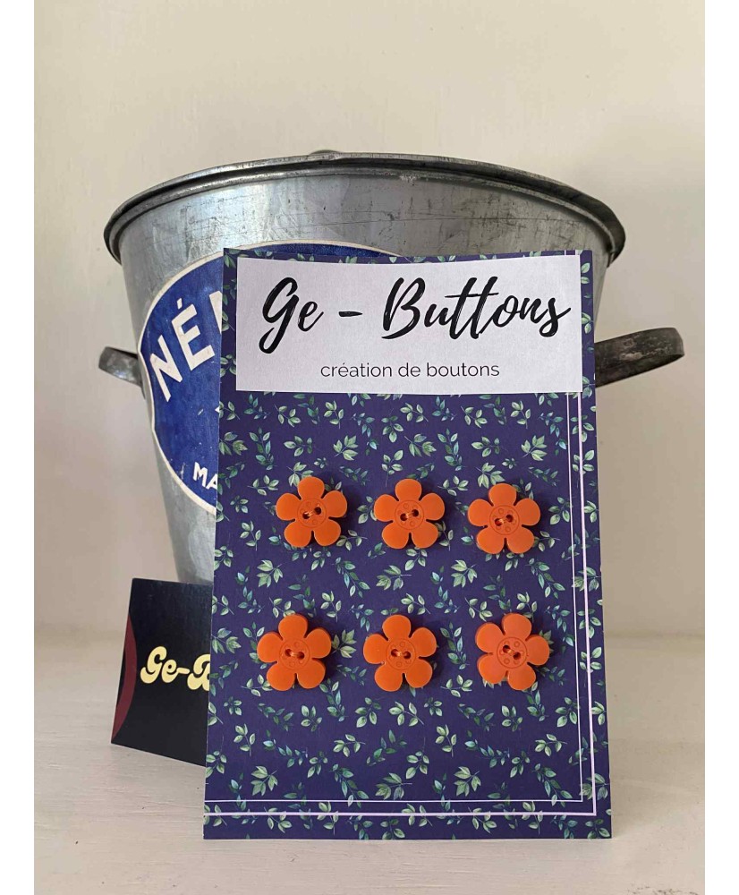 Marguerite orange vintage