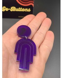 MAN violet translucide