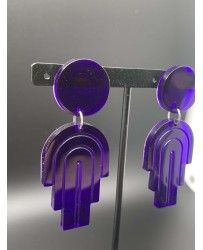 MAN violet translucide