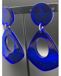 Suzanne bleu translucide