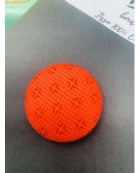 Bouton géo rouge