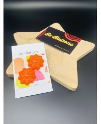 Ernestine orange vintage